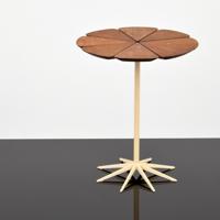 Richard Schultz Redwood 'Petal' Side Table - Sold for $1,062 on 02-06-2021 (Lot 378).jpg